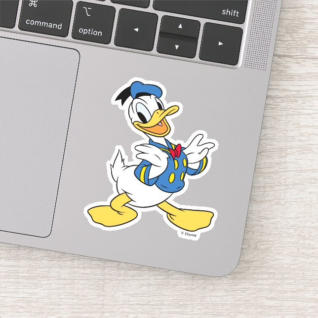 Sticker Donald Duck | Pose Fière (Détail)