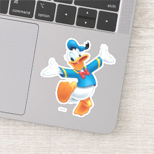 Sticker Donald Duck   Saut