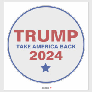 Sticker Donald Trump fait revenir l'Amérique aux élections