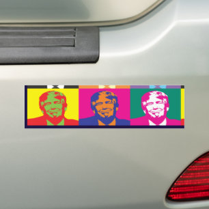 Sticker Donald Trump Pop Art