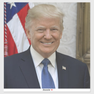 Sticker Donald Trump Président des États-Unis Maison Blanc