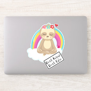 Sticker Don't Know Don't Care Text