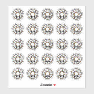 Sticker Donut avec givrage et arrosage