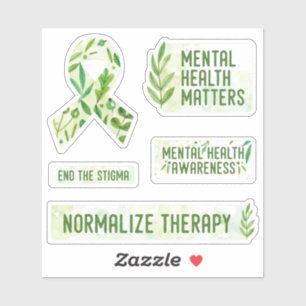Sticker Dossier de sensibilisation à la santé mentale - ru