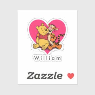 Sticker Doux Winnie l'ourson et Tigger