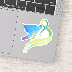 STICKER DOVE, SYMBOLE DE PAIX
