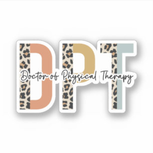 Sticker DPT Docteur en physiothérapie