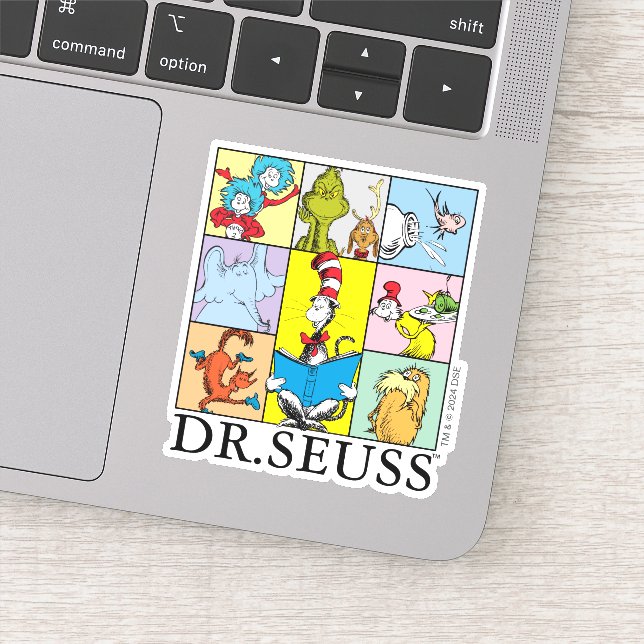 Sticker Dr Seuss | Graphique Histoires (Détail)