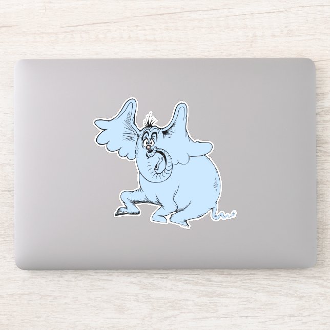 Sticker Dr Seuss | Horton et le spectre de la poussière (Ordinateur)