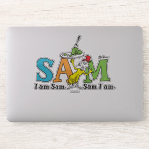 Sticker Dr Seuss Je Suis Sam. Je Suis Sam.