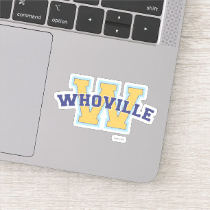 Sticker Dr. Seuss Logo Athlétique de Who-ville