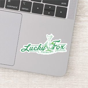 Sticker Dr Seuss   Lucky Fox Dans Ses Chaussettes Irlandai