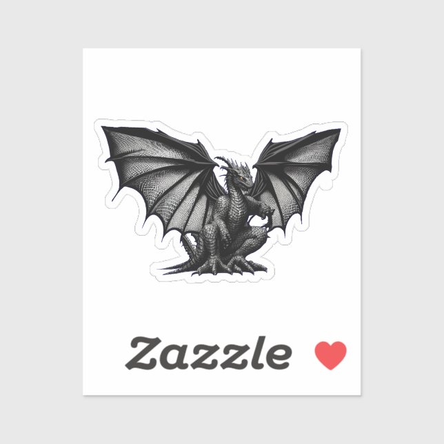 Sticker Dragon (Feuille)