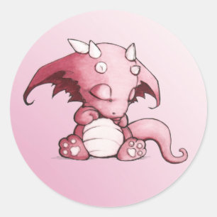 Sticker Dragon Bébé Dormir