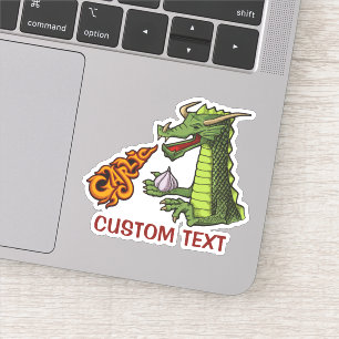 Sticker Dragon d'ail