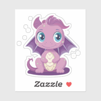 Sticker Dragon de Cute kawaii