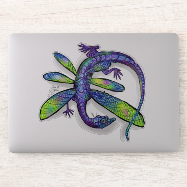 Sticker Dragonfly (Ordinateur)
