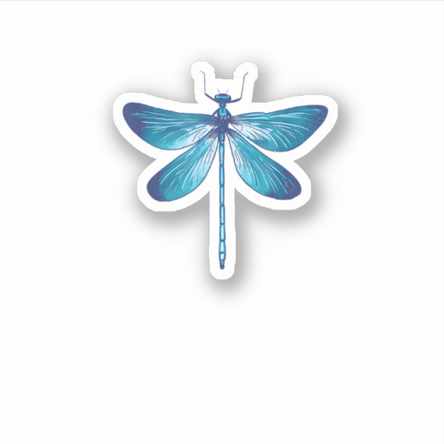 Sticker Dragonfly Grunge Fairycore Vêtements Fairy Core Ae (Devant)
