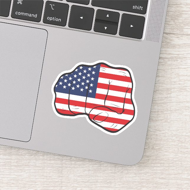 Sticker Drapeau américain (Détail)