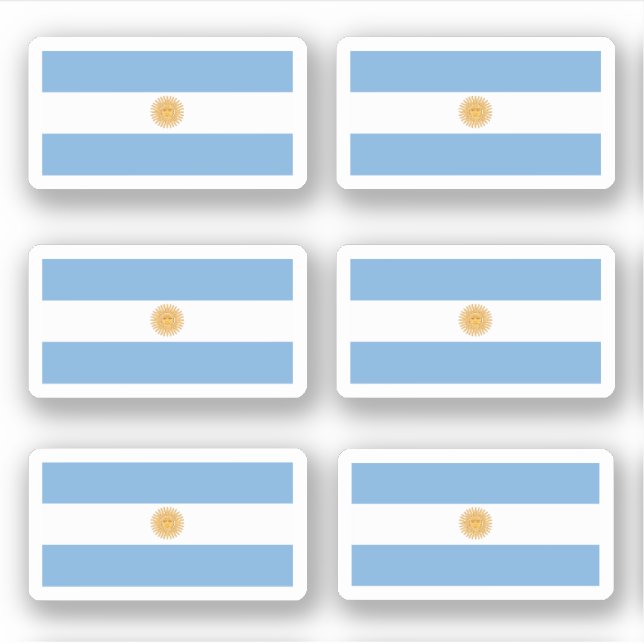 Sticker Drapeau argentin (Devant)