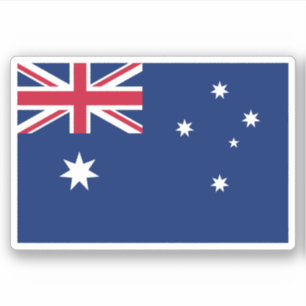Sticker Drapeau australien