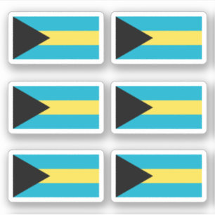 Sticker Drapeau bahaméen