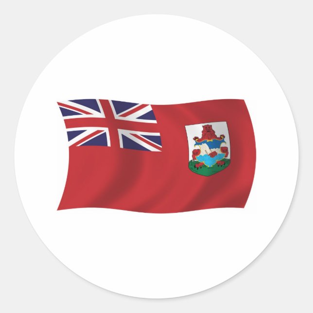 Sticker Drapeau Bermudes (Devant)