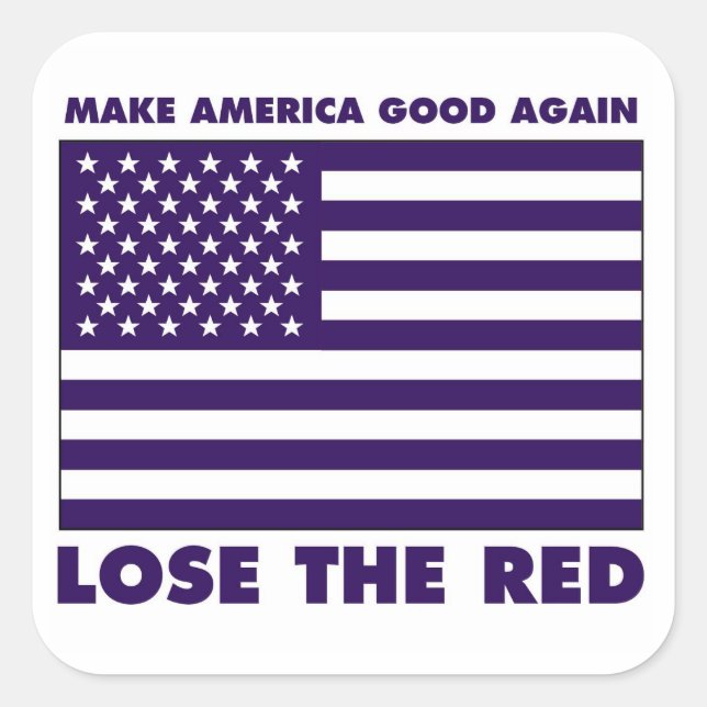 Sticker Drapeau Bleu (Devant)