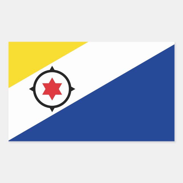 Sticker Drapeau Bonaire (Devant)