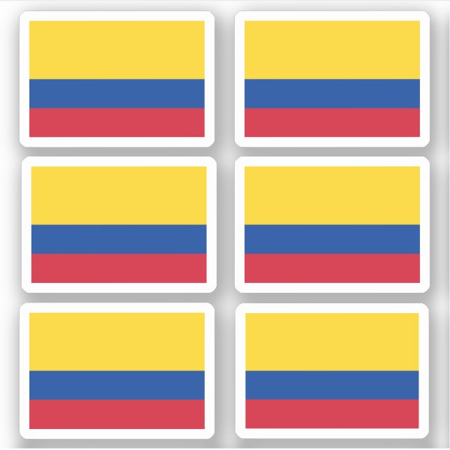 Sticker Drapeau colombien (Devant)