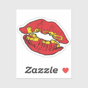 Sticker Drapeau d'amour Aquitaine Aquitaine