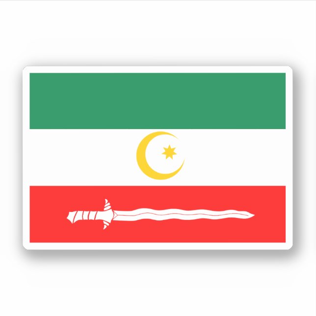 Sticker Drapeau de Bangsamoro (Devant)
