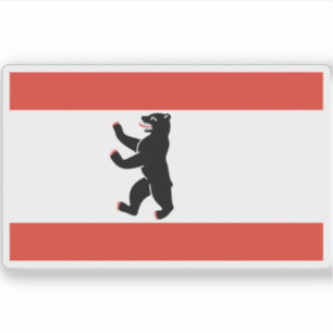 Sticker Drapeau de Berlin