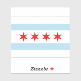 Sticker Drapeau de Chicago