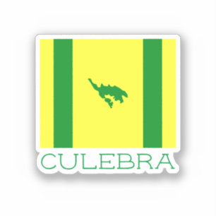 Sticker Drapeau de Culebra, Porto Rico