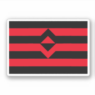 Sticker Drapeau de fierté du poing