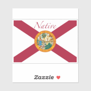 Sticker Drapeau de Floride
