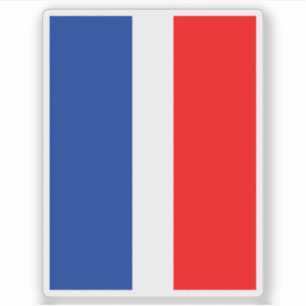 Sticker Drapeau de la commune de Schaan, Liechtenstein