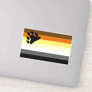 Sticker Drapeau de la Fraternité des ours gays