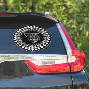 Sticker Drapeau de la nation Blackpieds