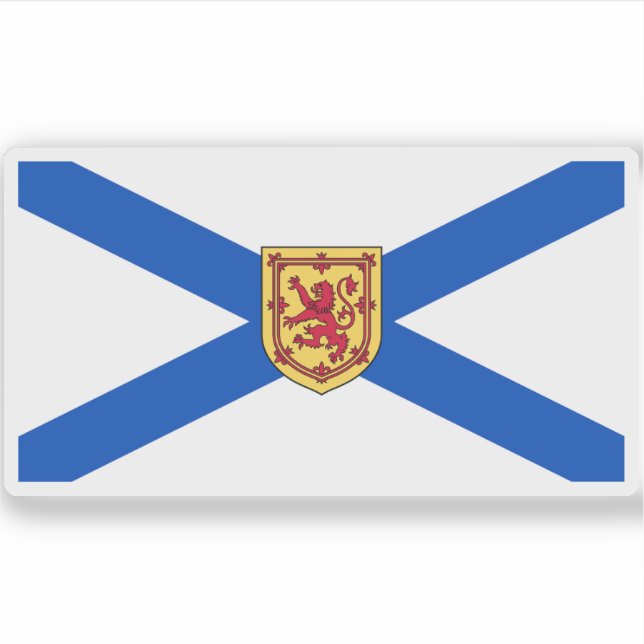Sticker Drapeau de la Nouvelle-Écosse (Devant)