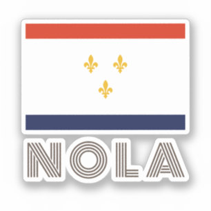 Sticker Drapeau de la Nouvelle-Orléans