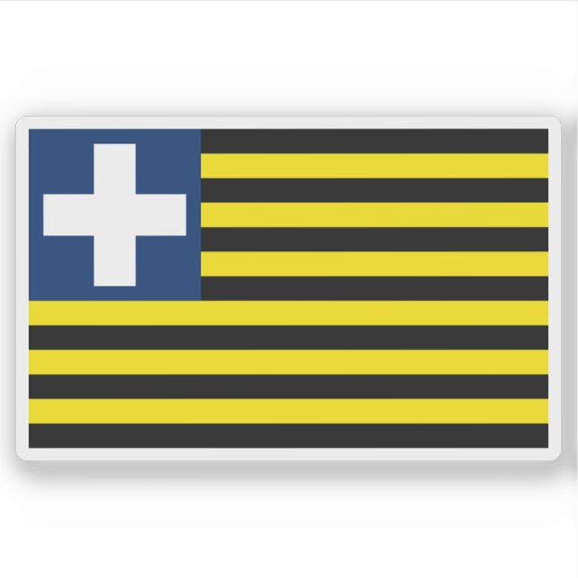 Sticker Drapeau de la République du Maryland, Libéria (185 (Devant)