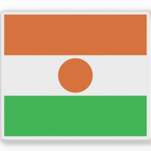 Sticker Drapeau de la République du Niger