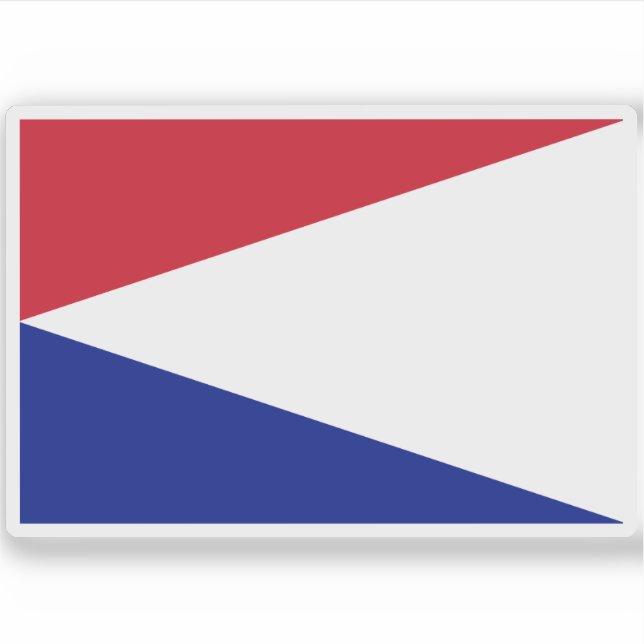 Sticker Drapeau de la République Natalia, Afrique (Devant)