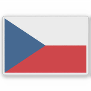 Sticker Drapeau de la Tchécoslovaquie (1918-1992)