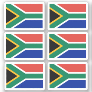 Sticker Drapeau de l'Afrique du Sud - une collection Stick