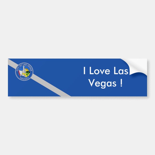 Sticker Drapeau de Las Vegas City, U.S.A. (Devant)