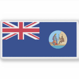 Sticker Drapeau de l'Australie du Sud (1876-1904)