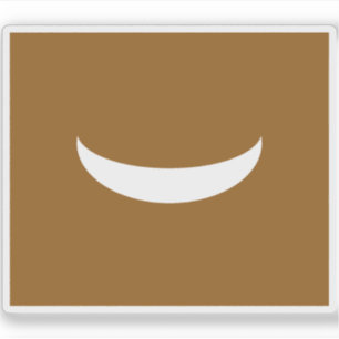 Sticker Drapeau de l'Empire Bornu (1380-1884)